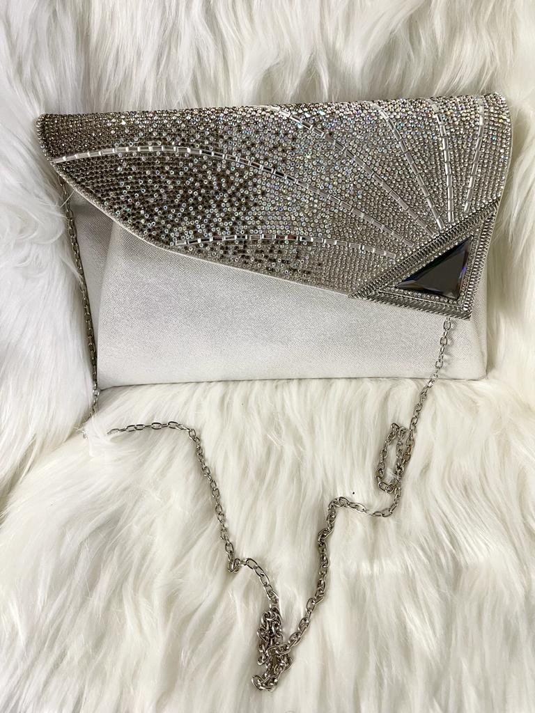 Silver Party Purse