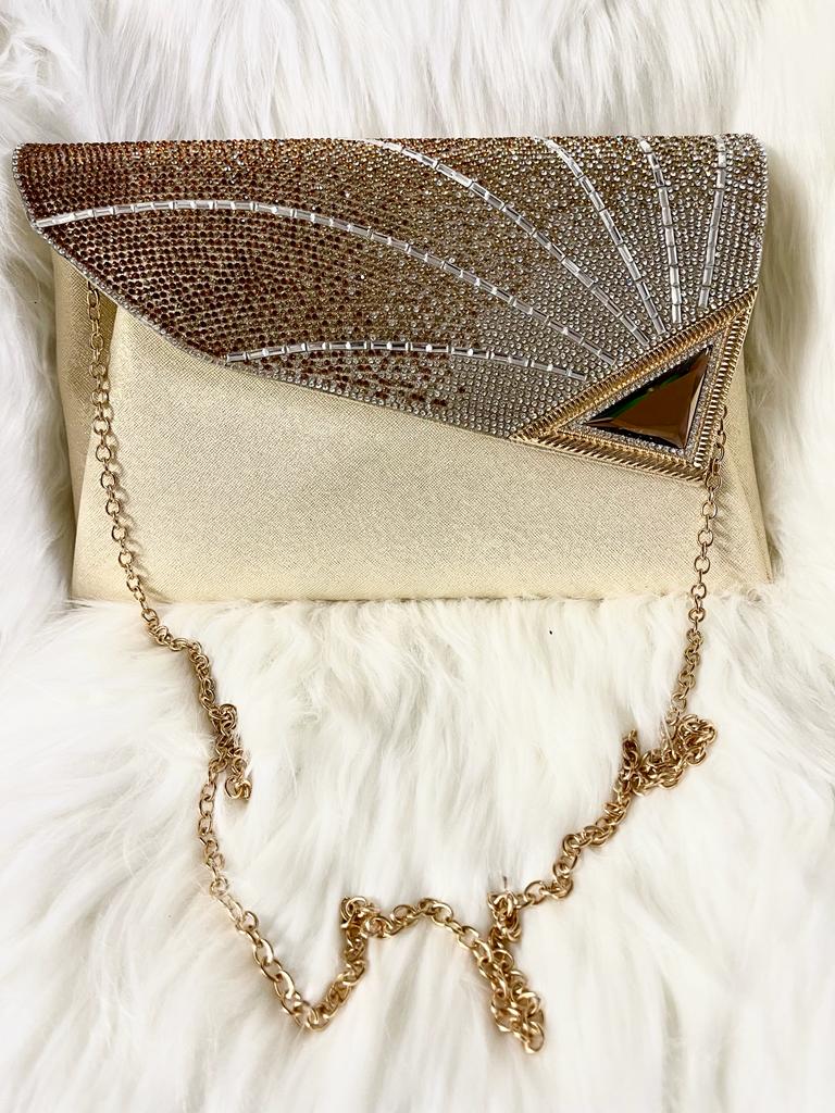 Golden Party Purse