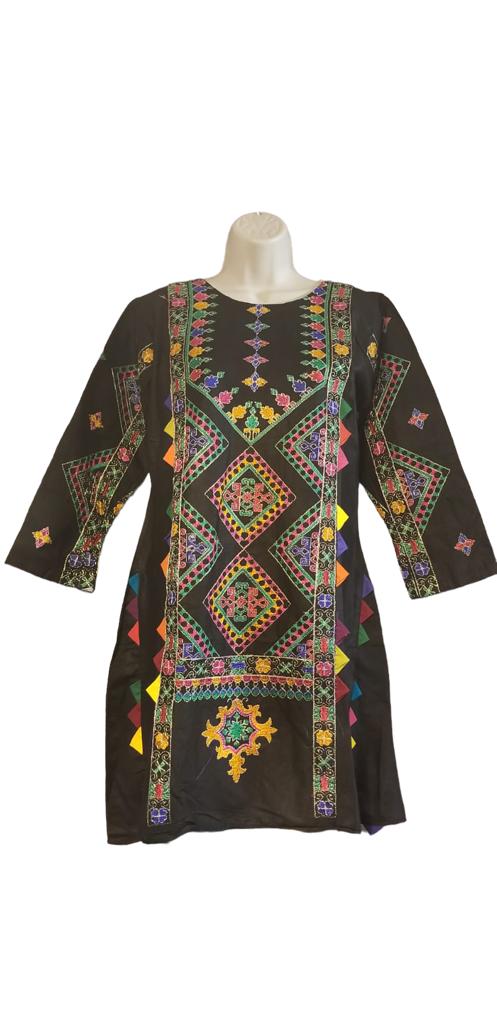 Embroidered Short Kurti