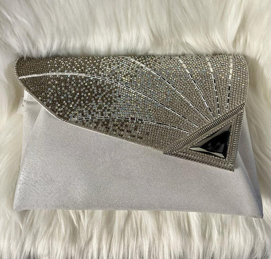 Silver Party Purse