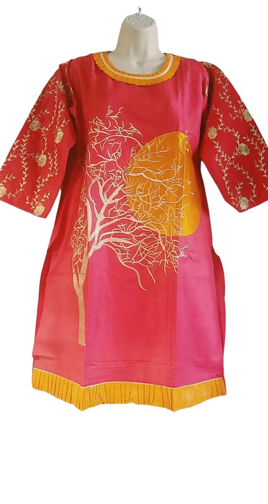 Sunset Print  Kurti